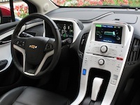 2014 Chevrolet Volt Red dashboard