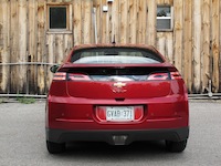 2014 Chevrolet Volt Red rear