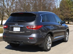 2014 Infiniti QX60 Hybrid rear view