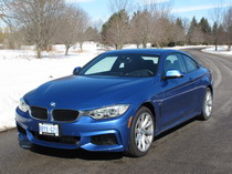 2014 BMW 435i xDrive Estoril Blue front side view