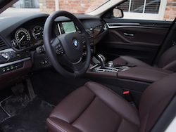 2014 寶馬 BMW 535d xDrive Metallic White interior comfort seat legroom front