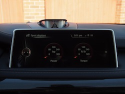 2014 BMW X5 xDrive 35i Sparking Brown Metallic sport gauges