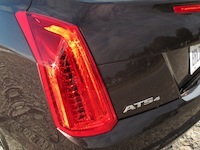 2015 Cadillac ATS Coupe rear led tail lamps