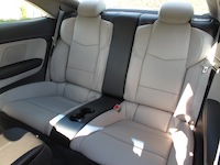 2015 Cadillac ATS Coupe beige rear seats
