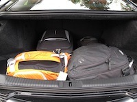 2015 Cadillac ATS Coupe trunk cargo storage