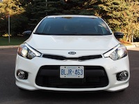 2015 Kia Forte5 SX Luxury White front hid