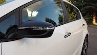 2015 Kia Forte5 SX Luxury White contrast black mirror