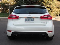 2015 Kia Forte5 SX Luxury White rear