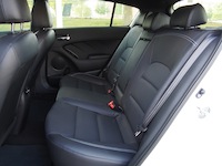 2015 Kia Forte5 SX Luxury White rear seats