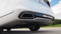 2015 Kia K900 V8 Elite twin pipe exhausts
