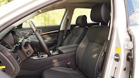 2015 Kia K900 V8 Elite front seats