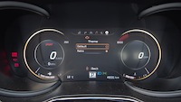 2015 Kia K900 V8 Elite tft retro gauge displays