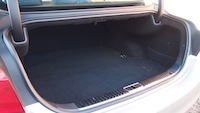 2015 Kia K900 V8 Elite storage trunk space
