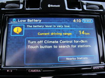 2015 Nissan Leaf charge mode display